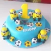 Minions Customized Fondant Cake From Lallantop Cake Shop Noida And East Delhi From Lallamtop Cake Shop