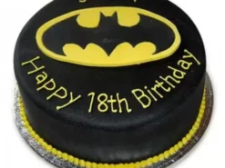 Mouthwatering Batman Fondant Cake