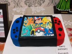 Nintendo Switch Fondant Cake