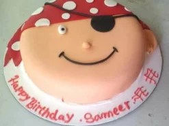 Noddy Face Fondant Cake