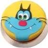 Oggy Theme Fondant Cake 2 Oggy Theme Fondant Cake From Lallantop Cake Shop Noida And East Delhi From Lallamtop Cake Shop