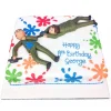 Paintball Splat Theme Fondant Cake 2 Paintball Splat Theme Fondant Cake From Lallantop Cake Shop Noida And East Delhi From Lallamtop Cake Shop