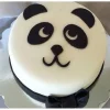 panda face fondant cake from lallantop cake shop noida and east delhi From LallamTop Cake Shop