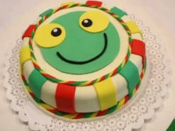 Pepe Frog Fondant Cake