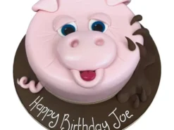 LallanTop Cake Shop's Piglet Party Fondant Cake - Delivery in East Delhi, South-East Delhi, Ghaziabad, and Noida