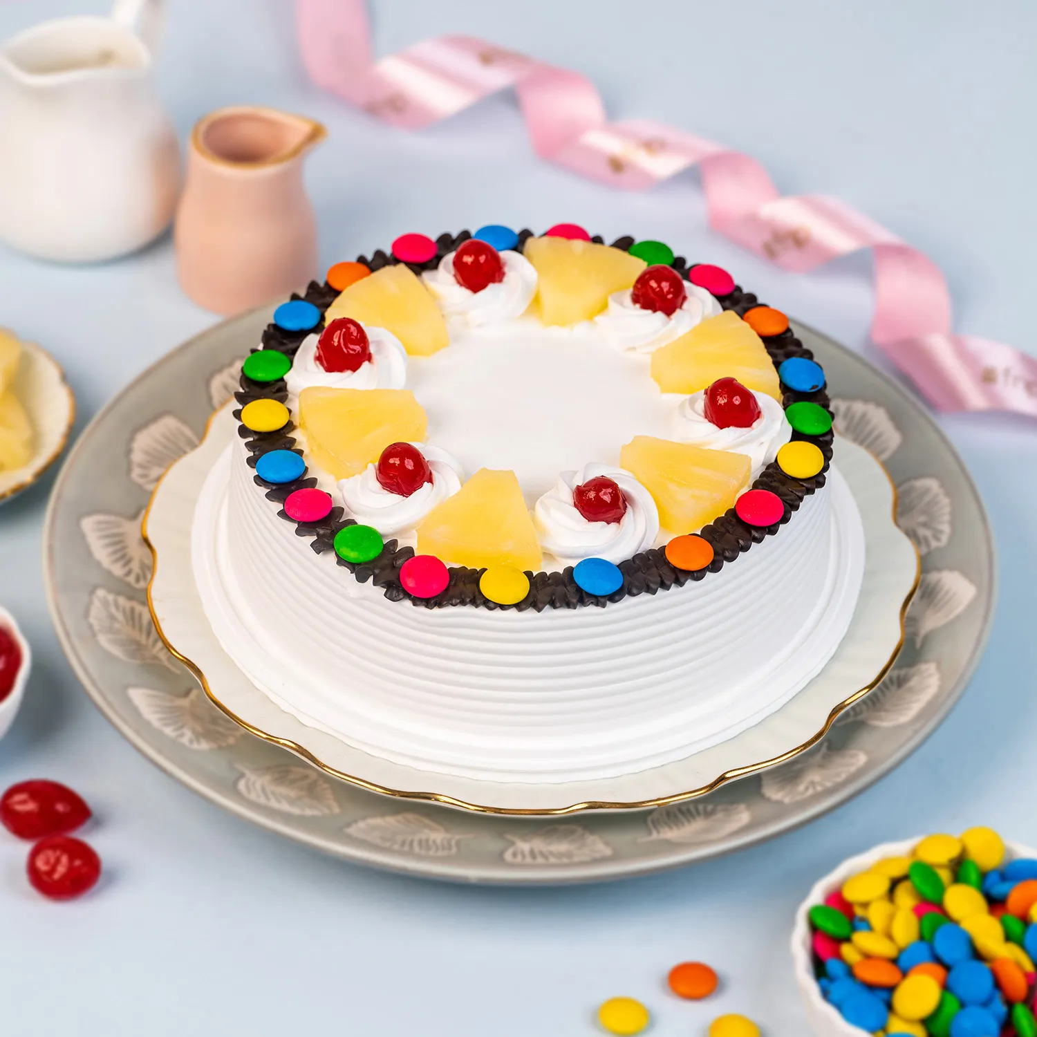 Pineapple Gems Cake 3 Pineapple Gems Cake