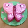 Pink Butterfly Fondant Cake 2 Pink Butterfly Fondant Cake From Lallantop Cake Shop Noida And East Delhi From Lallamtop Cake Shop