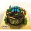 pubg winner chicken dinner cake from lallantop cake shop noida and east delhi From LallamTop Cake Shop