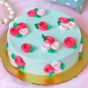 Roses And Pearls Chocolate Cake 1 Roses Pearls Chocolate Cake From Lallamtop Cake Shop