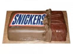Snickers Chocolate Pack Cake from LallanTop Cake Shop - Delivery in East Delhi, South-East Delhi, Ghaziabad, and Noida