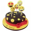 So Emotional Emoji Fondant Cake 1 So Emotional Emoji Fondant Cake From Lallantop Cake Shop Noida And East Delhi From Lallamtop Cake Shop