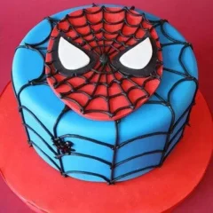 Spiderman Designer Fondant Cake