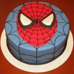 Spiderman Fondant Cake