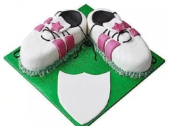 Sports Shoe Fondant Cake