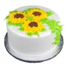 Sunflower Theme Fondant Cake 1 Sunflower Theme Fondant Cake From Lallantop Cake Shop Noida And East Delhi From Lallamtop Cake Shop