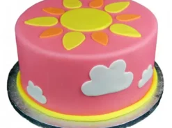 Sunshine Theme Fondant Cake