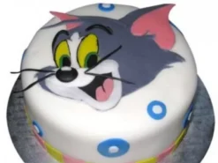 Tom Cat Theme Fondant Cake