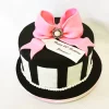 Unending Love Fondant Cake From Lallantop Cake Shop Noida And East Delhi From Lallamtop Cake Shop