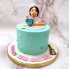 woman chef birthday cake From LallamTop Cake Shop