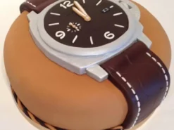 Wrist Watch Fondant Cake