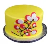 Yellow Flowering Tree Fondant Cake 1 Yellow Flowering Tree Fondant Cake From Lallantop Cake Shop Noida And East Delhi From Lallamtop Cake Shop