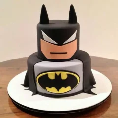 2 Tier Batman Customized Cake