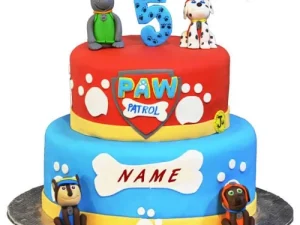 2 Tier Paw Patrol Designer Cake