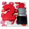 21 st birthday lipstick fondant cake from lallantop cake shop noida and east delhi From LallamTop Cake Shop