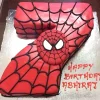 7Th Birthday Spiderman Fondant Cake 1 7Th Birthday Spiderman Fondant Cake From Lallantop Cake Shop Noida And East Delhi From Lallamtop Cake Shop