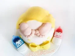 Baby Shower Special Fondant Cake