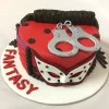 bachelorette party last night out cake from lallantop cake shop noida and east delhi From LallamTop Cake Shop