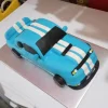 Blue Designer Car Fondant Cake 2 Blue Designer Car Fondant Cake From Lallantop Cake Shop Noida And East Delhi From Lallamtop Cake Shop