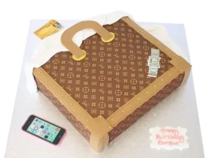 LV Bond Street Babe Theme Cake