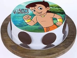 Chhota Bheem Cartoon Photo Cake