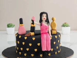 Classy Lady Fondant Cake