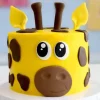 Giraffe Birthday Fondant Cake 1 Giraffe Birthday Fondant Cake From Lallantop Cake Shop Noida And East Delhi From Lallamtop Cake Shop