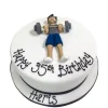 gym boy fondant cake from lallantop cake shop noida and east delhi From LallamTop Cake Shop