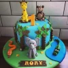 Jungle Animal Theme Cake 2 Jungle Animal Theme Cake From Lallantop Cake Shop Noida And East Delhi From Lallamtop Cake Shop