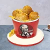 Kfc Chicken Bucket Fondant Cake 1 Kfc Chicken Bucket Fondant Cake From Lallantop Cake Shop Noida And East Delhi From Lallamtop Cake Shop