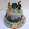 lego movie theme cake from lallantop cake shop noida and east delhi From LallamTop Cake Shop