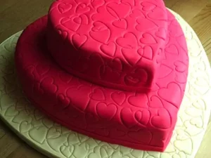 Magic of Love Romantic Fondant Cake