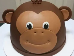 Monkey Customized Fondant Cake