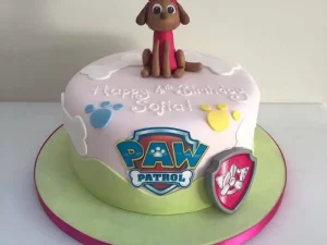 Pink Paw Patrol Birthday Cake
