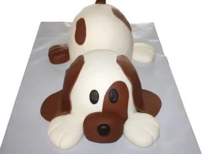Puppy Dog Designer Fondant Cake
