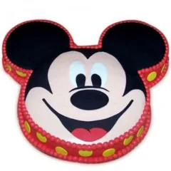 Soft Mickey Face Fondant Cake