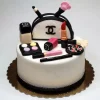 Special Chanel Cosmetics Cake 2 Special Chanel Cosmetics Fondant Cake From Lallantop Cake Shop Noida And East Delhi From Lallamtop Cake Shop