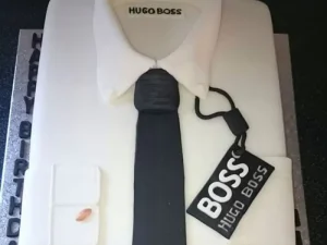 Style Icon Shirt Fondant Cake