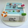 swimming pool birthday cake from lallantop cake shop noida and east delhi From LallamTop Cake Shop