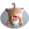 Tabby Cat Designer Fondant Cake 1 Tabby Cat Designer Fondant Cake From Lallantop Cake Shop Noida And East Delhi From Lallamtop Cake Shop