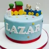 toy train fondant cake from lallantop cake shop noida and east delhi From LallamTop Cake Shop